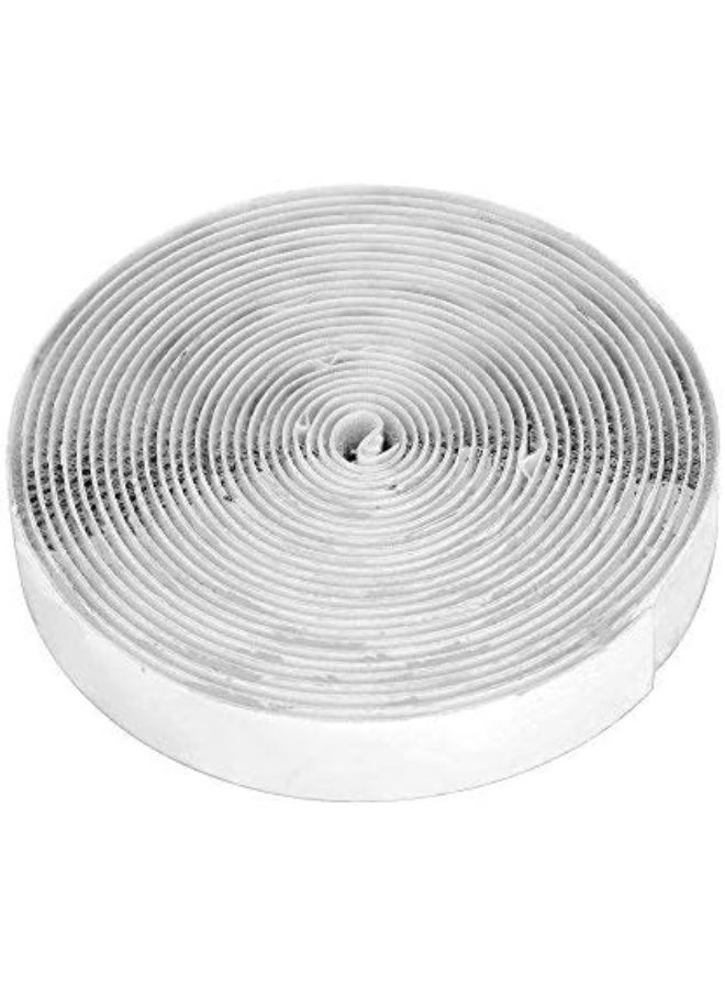 16 Feet Length 0.75 Inch Width Hook and Loop with Strong Self Adhesive Tape Strip Fastener - Image 4