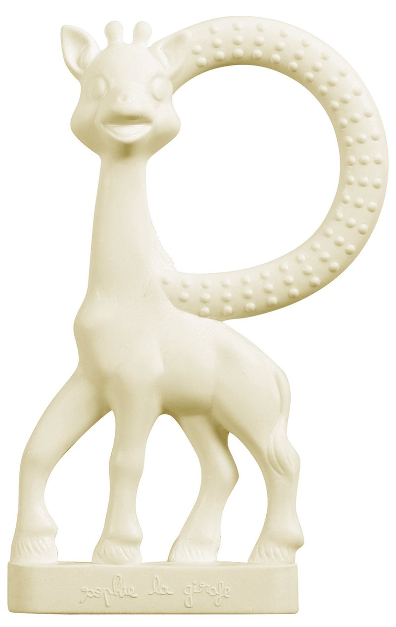 Sophie la girafe, Award Set | Includes Sophie la girafe, a Sophie la girafe Mini Teether & Photo Instructions | Handcrafted for 60 Years in France | Natural Rubber | Designed for Teething Babies - Image 4