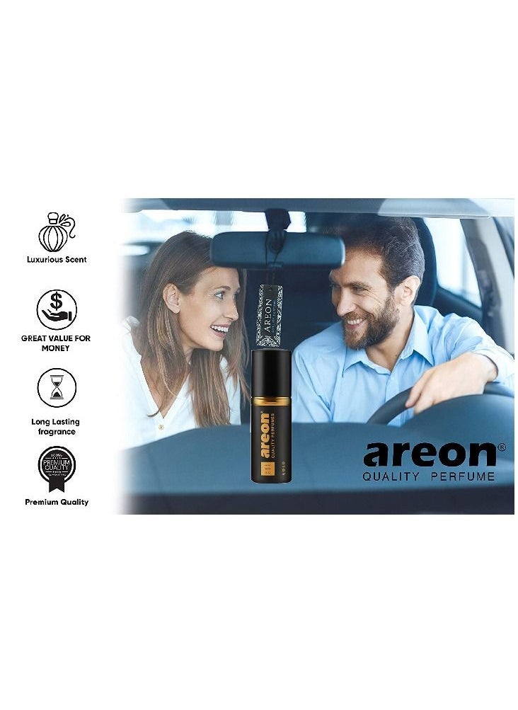 Areon - Air Freshener Car Perfume 50 Ml Gold - Image 1