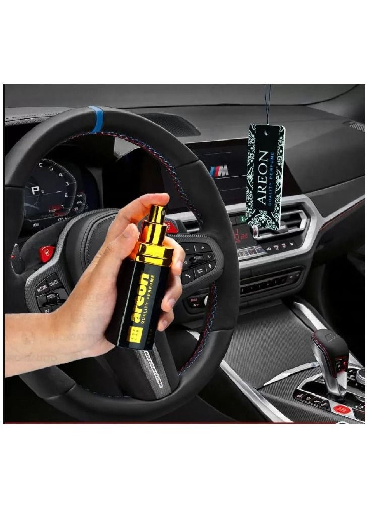 Areon - Air Freshener Car Perfume 50 Ml Gold - Image 1