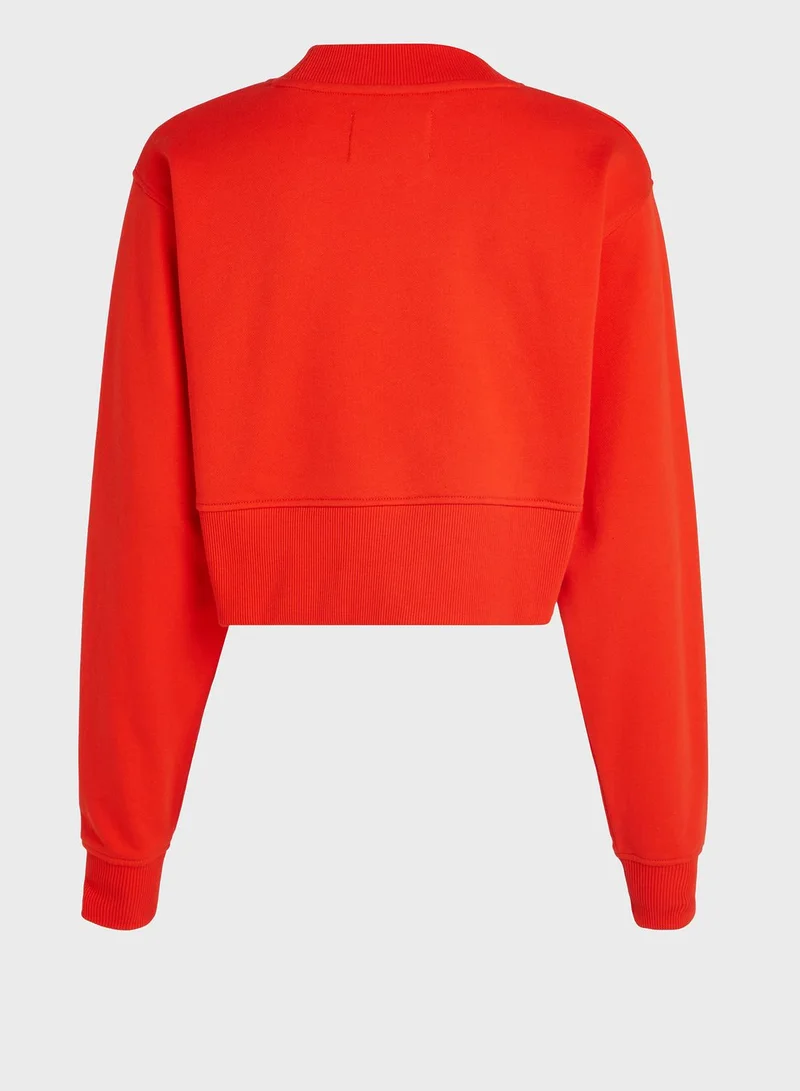 Calvin Klein Jeans Logo Detail Sweatshirt