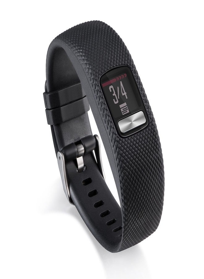 QGHXO Band for Garmin Vivofit 4, Soft Silicone Replacement Watch Band Strap for Garmin Vivofit 4 Activity Tracker - Image 1