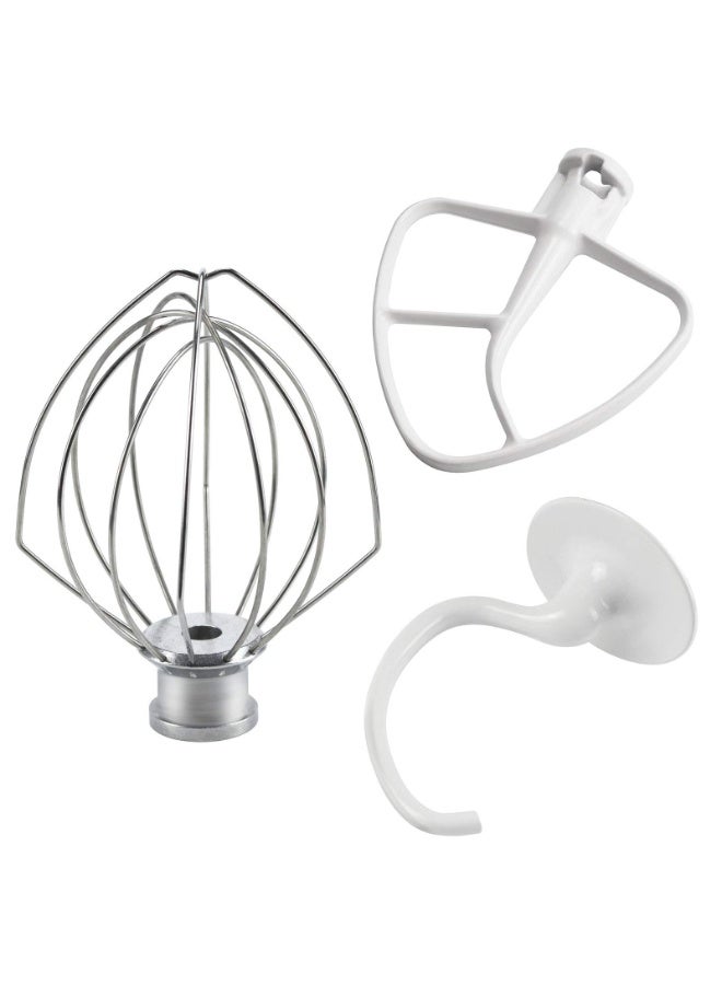 Bukela Mixer Accessories – Replacement Parts for Hand Mixer, Dough Hooks, Beaters, Whisk Set - Image 1