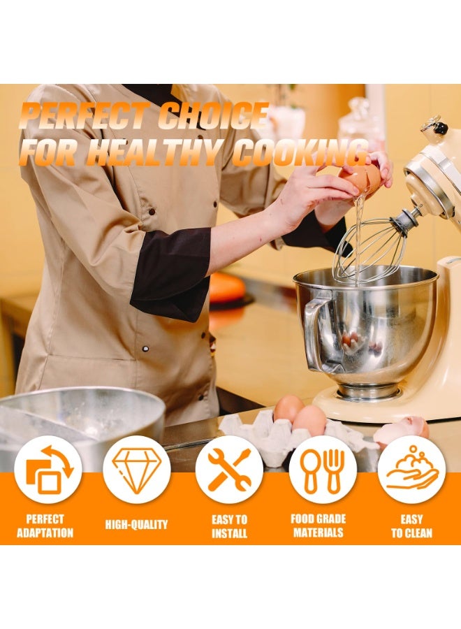 Bukela Mixer Accessories – Replacement Parts for Hand Mixer, Dough Hooks, Beaters, Whisk Set - Image 4