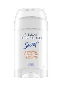 Secret Clinical Strength Soft Solid Antiperspirant and Deodorant, Stress Response, 45 g