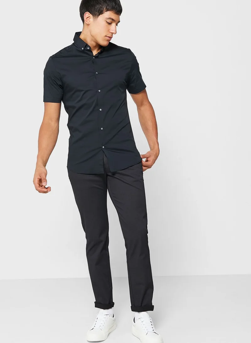 Robert Wood Print Chino Trouser