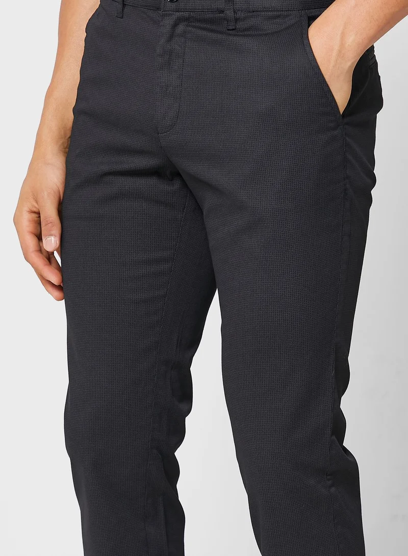 Robert Wood Print Chino Trouser