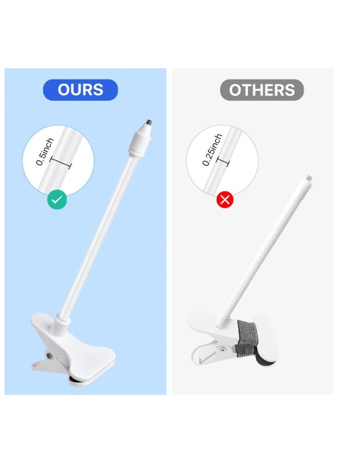 OSHIMA Baby Monitor Mount, Baby Monitor Holder Flexible Clip Clamp Mount, Babys Camera Stand for Cot without Drilling, for TP-Link Tapo C200/C210/C220/C225, Security Camera EC70/EC71/KC410S - Image 5