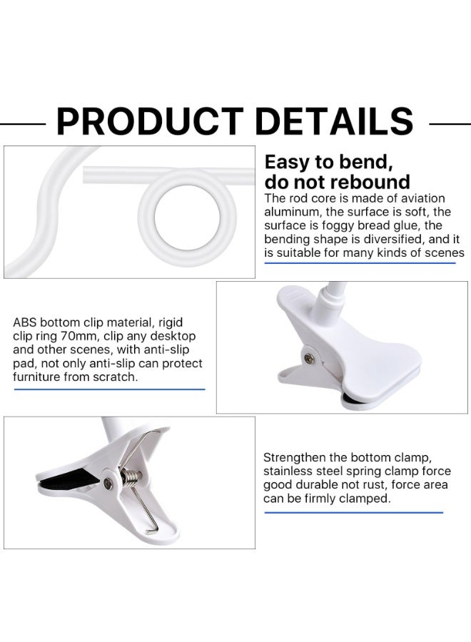 OSHIMA Baby Monitor Mount, Baby Monitor Holder Flexible Clip Clamp Mount, Babys Camera Stand for Cot without Drilling, for TP-Link Tapo C200/C210/C220/C225, Security Camera EC70/EC71/KC410S - Image 4