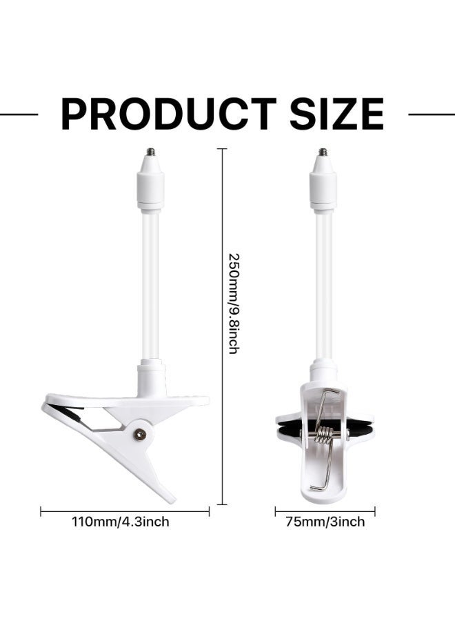 OSHIMA Baby Monitor Mount, Baby Monitor Holder Flexible Clip Clamp Mount, Babys Camera Stand for Cot without Drilling, for TP-Link Tapo C200/C210/C220/C225, Security Camera EC70/EC71/KC410S - Image 2