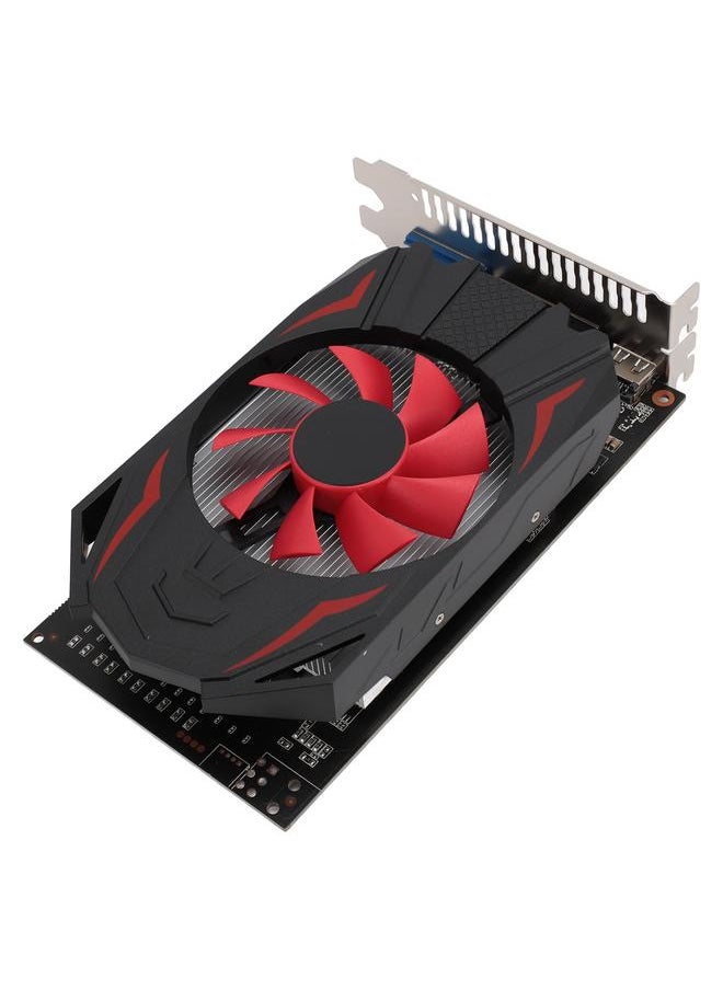 Thoraya - GTX1050 2GB DDR5 128bit Gaming Graphics Card 2560x1600 Resolution PCI Express 2.0 16X Slot PCIE Video Card with Fan - Image 1