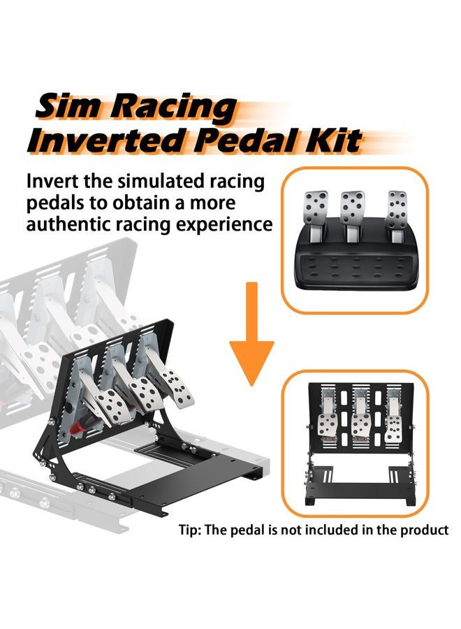 JOYORAN Sim Racing Reverse Pedal Kit - Suitable for Logitech G PRO/G923/G920/G29/G27/G25 (Logitech pedals not included) - Image 2