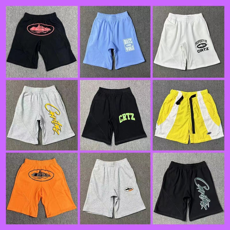 Coriz Classic Devil Island Print Loose Trendy Brand Hip-Hop Shorts For Men And Women - Image 2