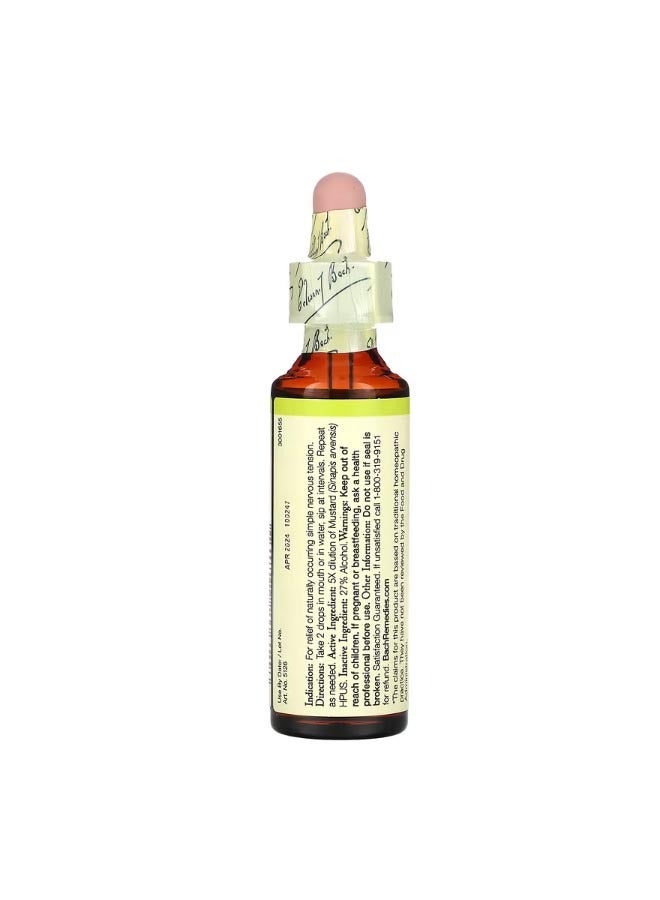 باتش Original Flower Remedies Mustard 0.7 fl oz 20 ml - Image 2