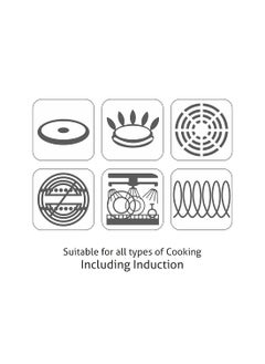 ALDA Alda Triply Bueno Stainless Steel Fry Pan 22cm (Induction & Gas Friendly) (22)  - Image 4
