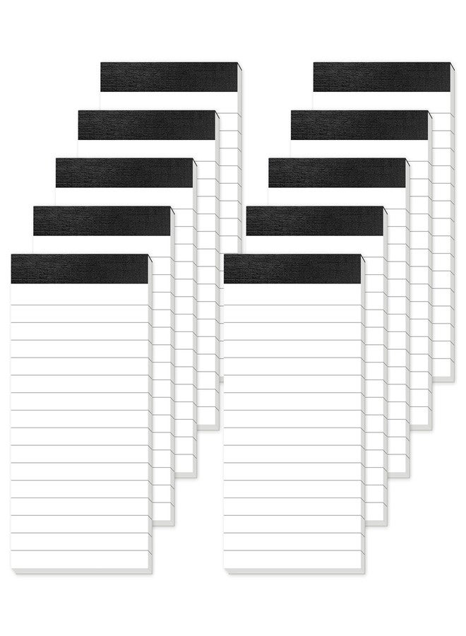 Aidunmis 10 Pack Small Note Pads 3x5 Lined Writing Pads Mini Notepads Small Pads of Paper 3x5 With 30 Sheets per Notepad 80Gsm Paper Pads Mini Legal Pads 3x5 Inch Pocket Notebook for Taking Notes and Reminders - Image 1