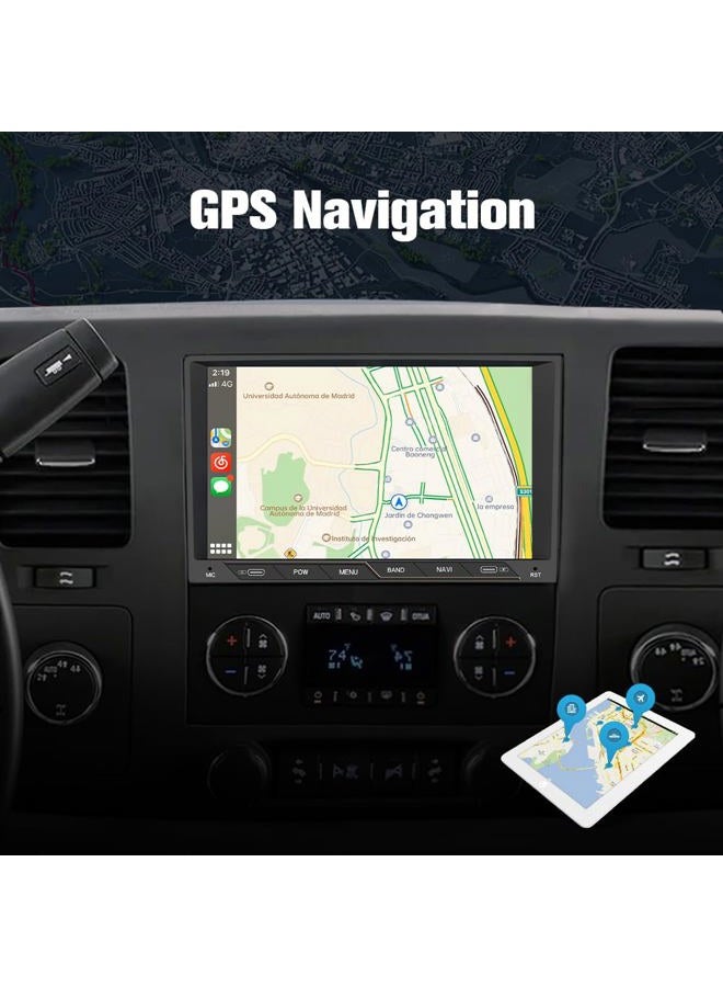 Vratzn Android 13 Car Radio Stereo for Chevrolet Silverado GMC Sierra Yukon 2007-2013 with CarPlay Android Auto - Image 4