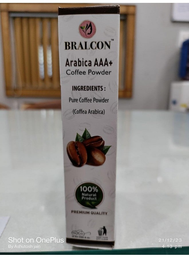 BRALCON Organic Arabica AAA+ Coffee Powder-100g|Coffee Powder Body Scrub Tan Removal|100% Natural Coffee Powder for Skin & Hair|Minimizes Fine Lines, Wrinkles,Strengthens Hair Follicles|Skin whitening - Image 4