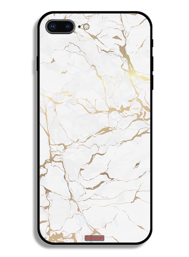 Tolwak Apple iPhone 7 Plus Protective Case Marble Pattern - Image 2