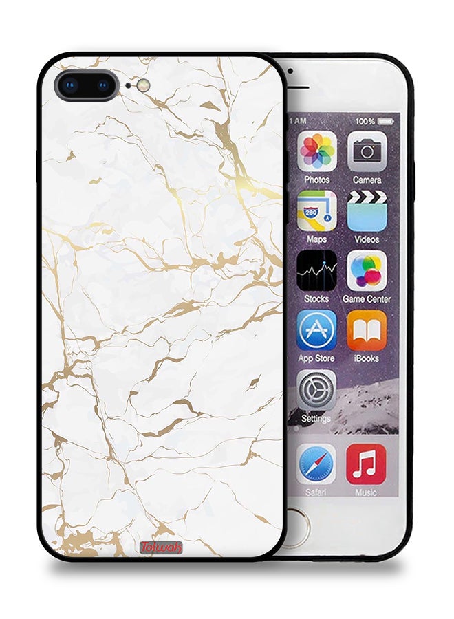 Tolwak Apple iPhone 7 Plus Protective Case Marble Pattern - Image 1