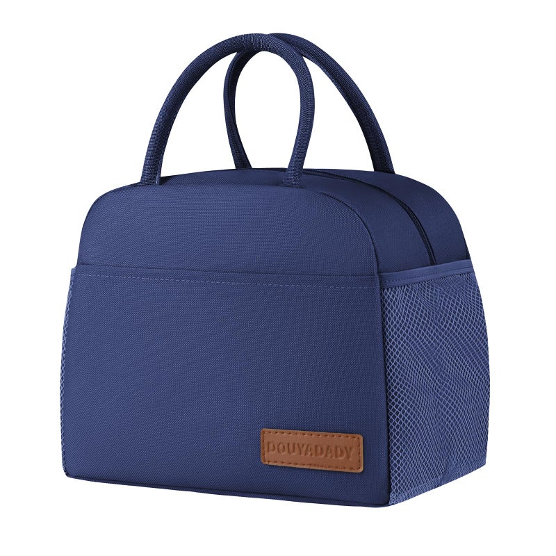 douyadady Lunch Bag WomenMen Lunch Box WomenMen Dark blue - Image 2