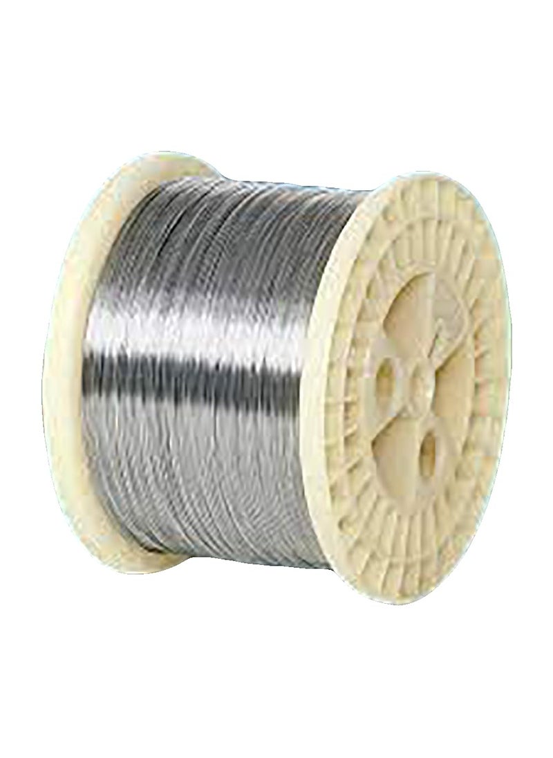 Generic Nichrome Wire 26SWG 210 Meters Ni80Cr20 0457mm Diameter Heat Resistant Wire 1500C Max Temp Ideal for Heating Elements Cutting Crafting Coils  - Image 1