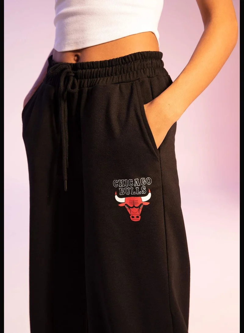 DeFacto Chicago Bulls Printed Culotte Joggers