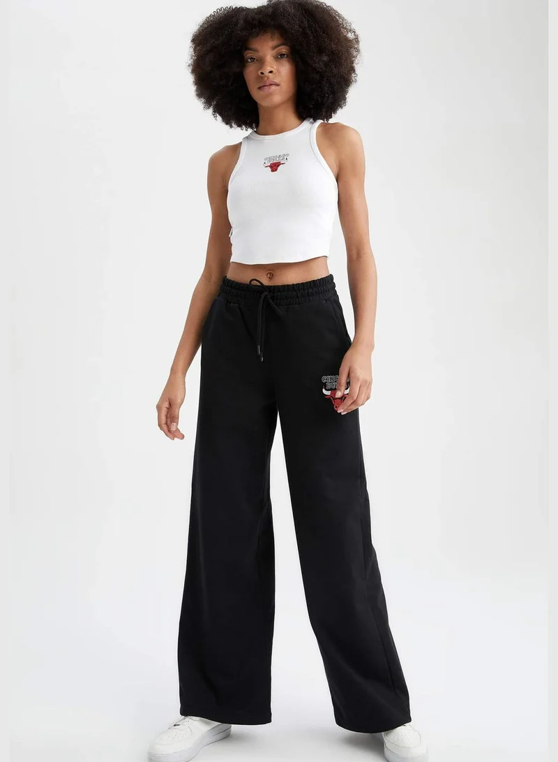 DeFacto Chicago Bulls Printed Culotte Joggers