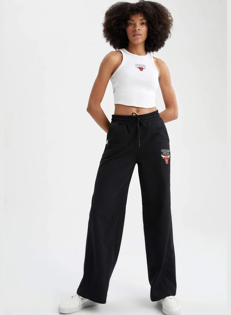 DeFacto Chicago Bulls Printed Culotte Joggers