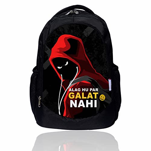 Myfav MY FAV 16 Inch Anime Design Printed Backpack | Durable Polyester 30L Anime Print Bag | Multiuse Laptop Backpack for School, College, Office & Travel | Long-Lasting Print | Spacious & Lightweight - Image 1