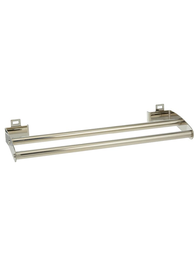 Home Pro Home Pro Smartloc Towel Rail 45.5 cm x 14 cm x 5.5 cm Size Silver  - Image 1
