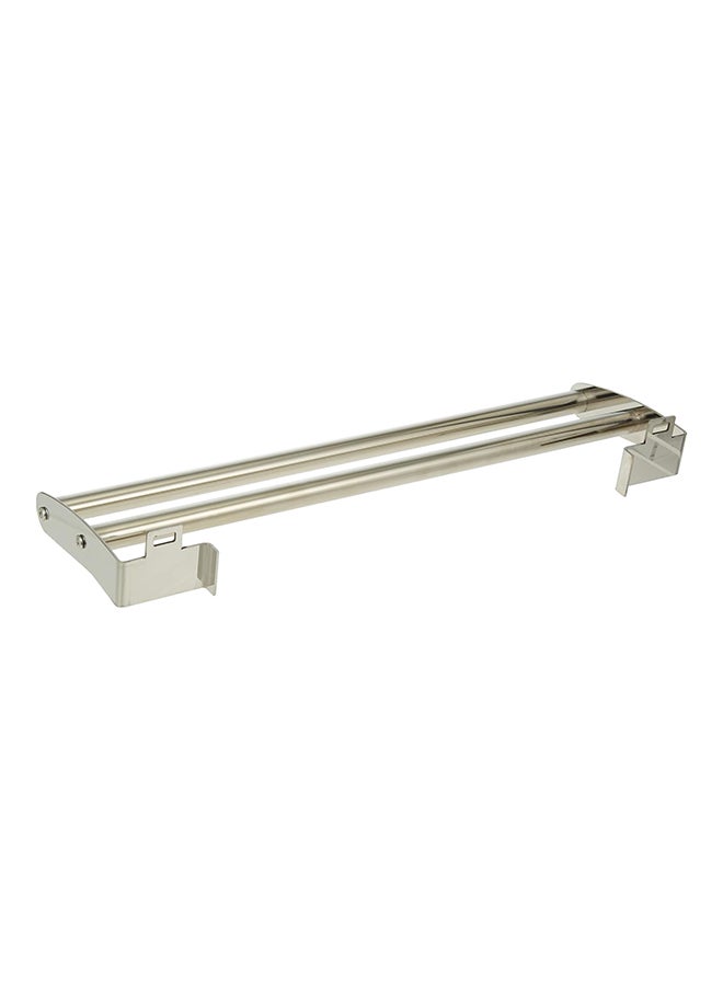Home Pro Home Pro Smartloc Towel Rail 45.5 cm x 14 cm x 5.5 cm Size Silver  - Image 2