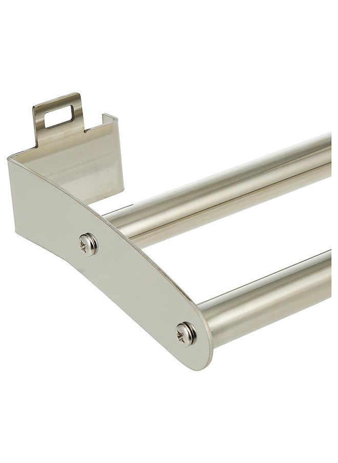 Home Pro Home Pro Smartloc Towel Rail 45.5 cm x 14 cm x 5.5 cm Size Silver  - Image 3