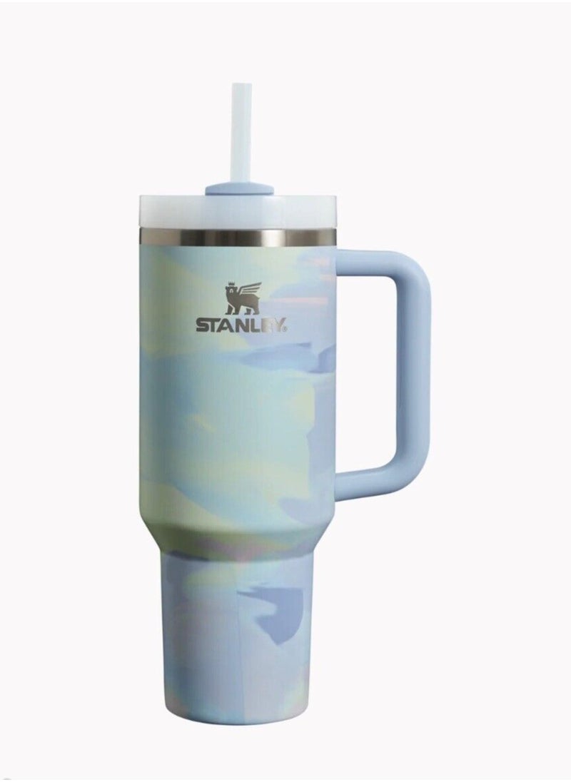 Stanley Quencher H2.0 40oz FlowState Tumbler – Perfect for Iced Tea, Coffee, Smoothies, & More