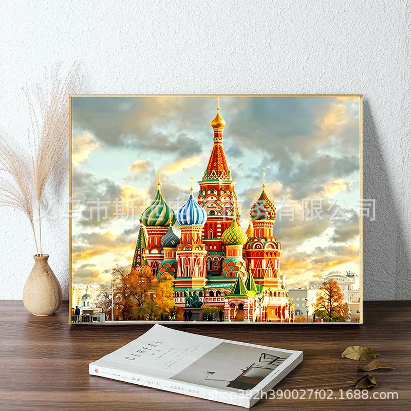 5D Diamond Mosaic Full Diamond Landscape Flowers Animal Cross Stitch Painting Decorative Painting Manufacturers - Image 1
