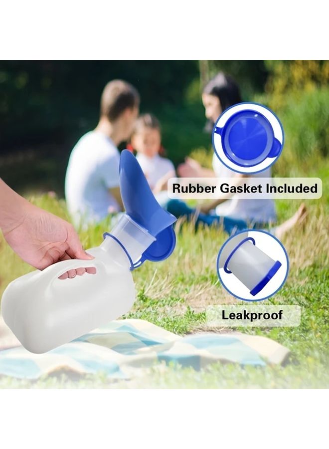 White 34oz Portable Travel Toilet Leakproof Urinal for Men Women Camping RV Car Outdoor - Image 5