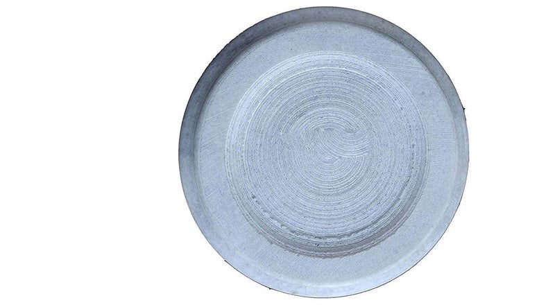 Jaipur Ace White Marble Chakla 10 Inch | Roti Chapati Papad Maker Rolling Board | Smooth Finished Stone Chakla for Kitchen | Heavy Duty Non Slip Dough Rolling Board for Home Use - Image 4