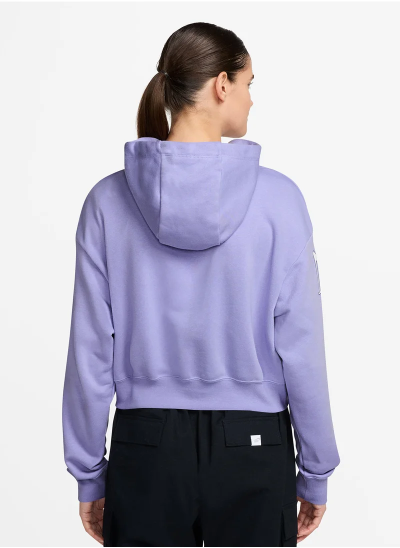 نايكي Nsw Club Over-Sized Graphic Hoodie