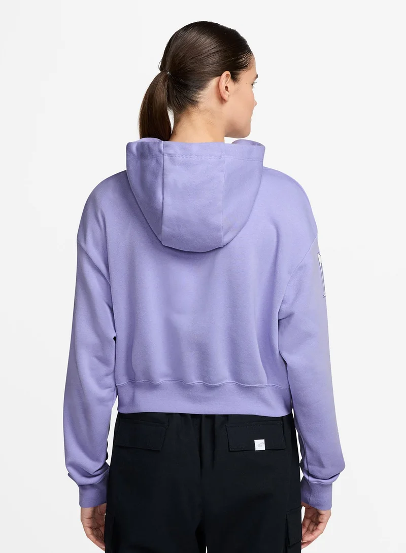 Nike Nsw Club Over-Sized Graphic Hoodie