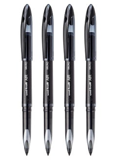 Uniball uni-ball Air Micro Pen, Set of 4 - Black (UBA 188 M)  - Image 1