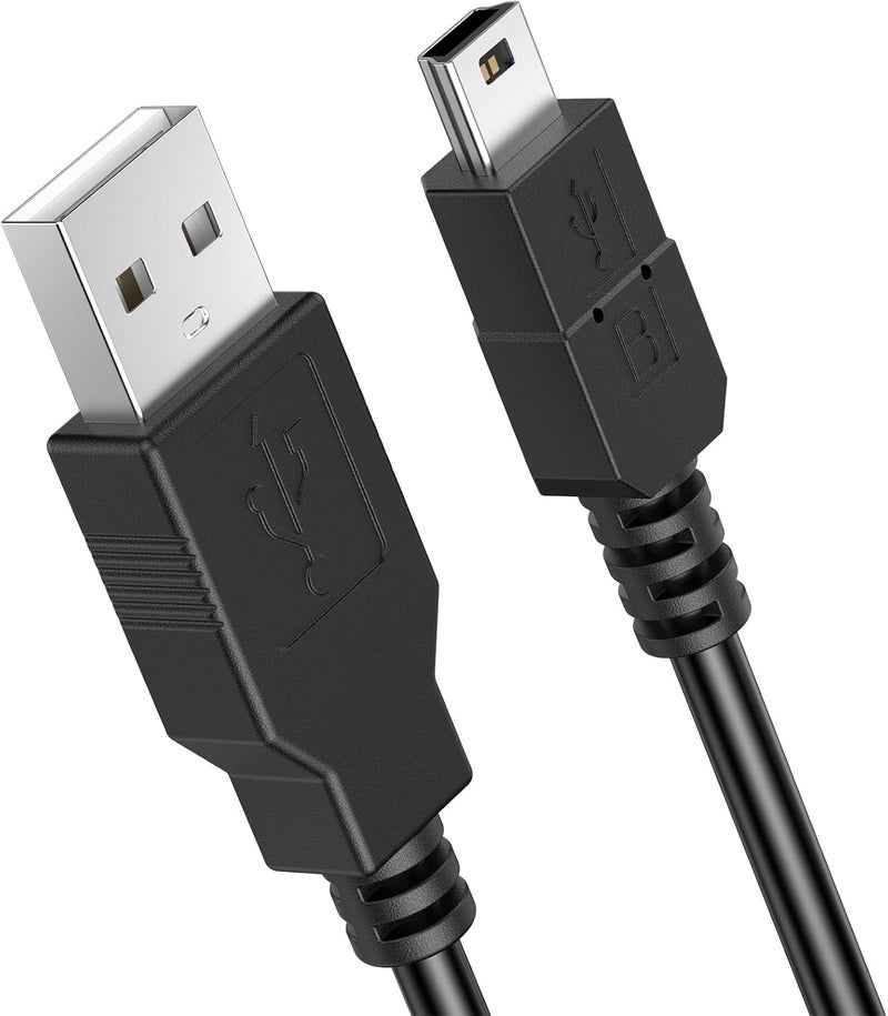 Demark USB PS3 Charging Cable, 6ft Mini USB Cable for PS3 Controller, Camera, MP3 Player, Dash Cam,  GPS - Image 1