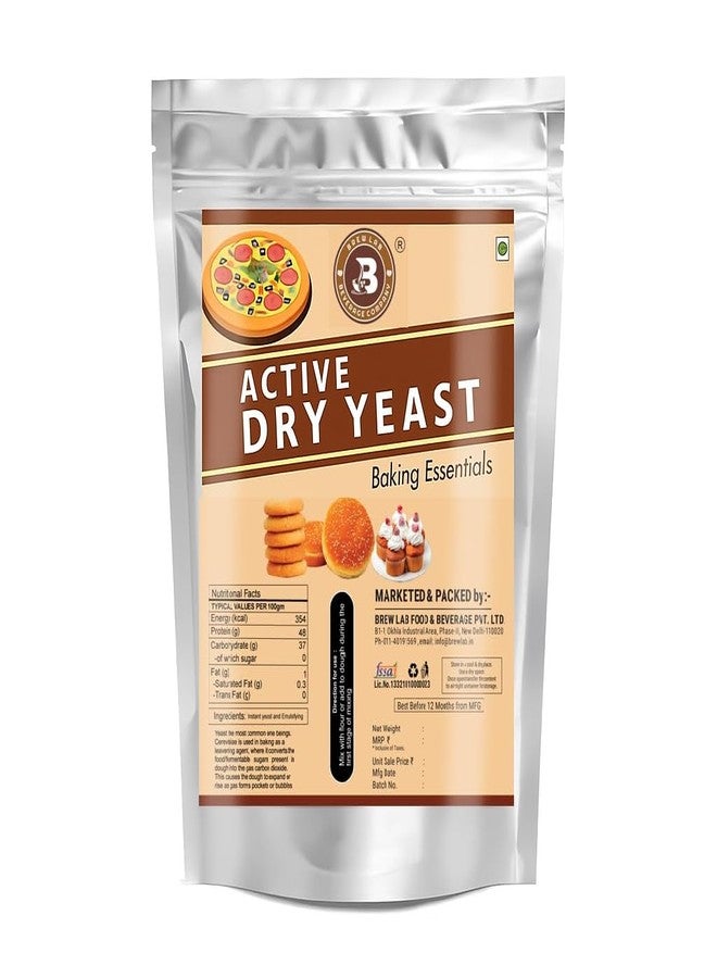 Brew Lab Active Dry Yeast for Baking, Pizza, Bread, Baking Essentials - Image 1