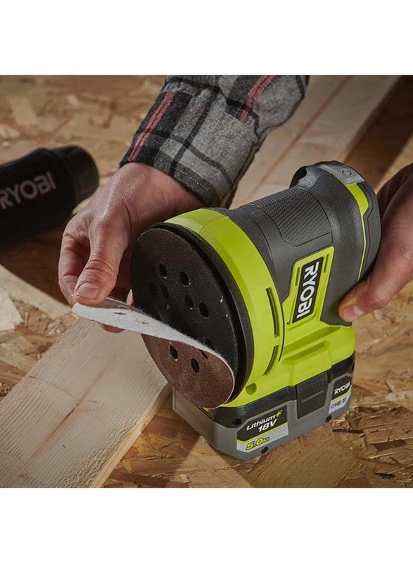 Ryobi Random Orbital Sander, 18v, Paper Size 125mm, 20000opm, Without Battery And Charger - Image 5