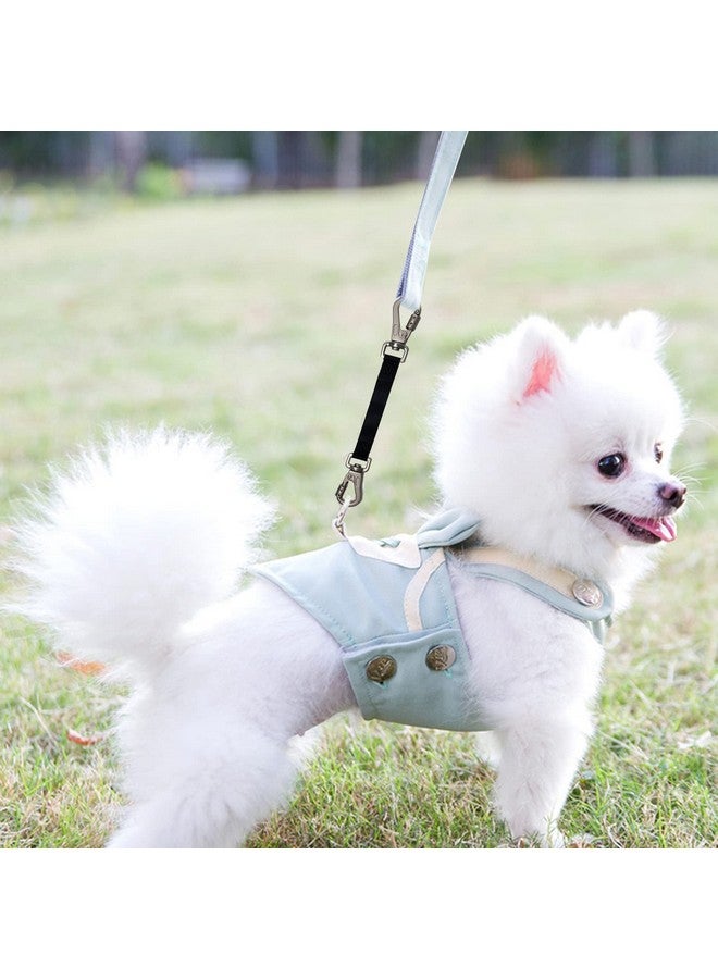 Heavy Duty Double Ended Collar Backup Clip for Dog Harnesses, Lockable Safety Clip for Prong Collar with Gentle Nylon Webbing - Image 5