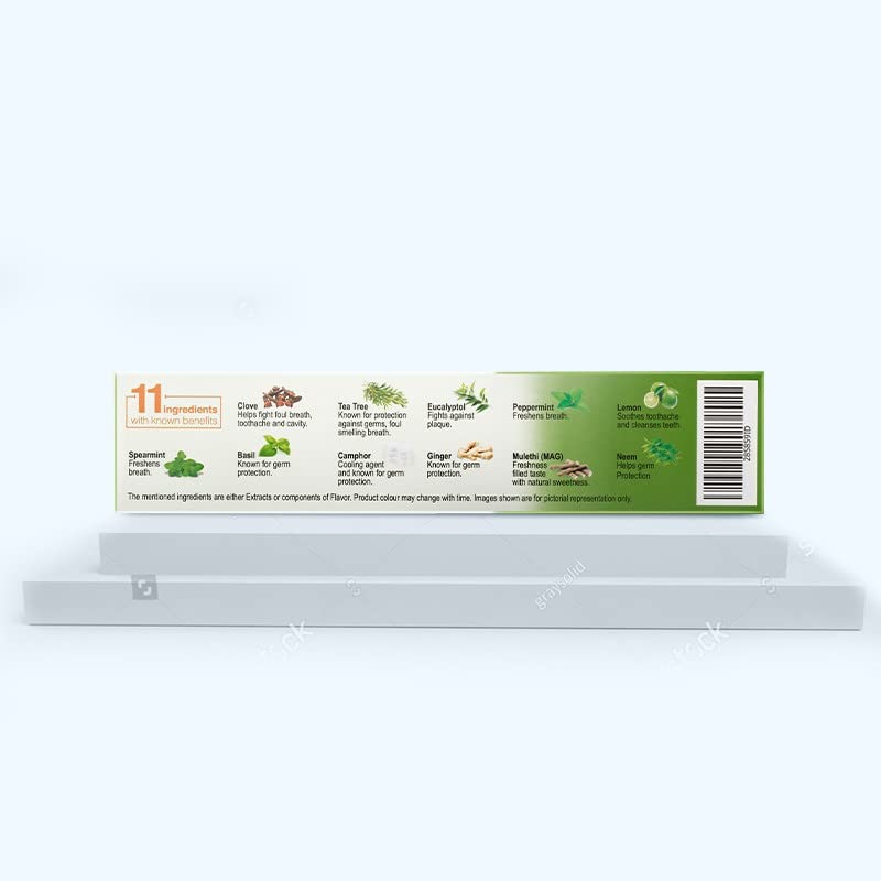 Amway Small Herbal Glisterr Toothpaste for Enamel Protection, Pack of 3 - Image 4