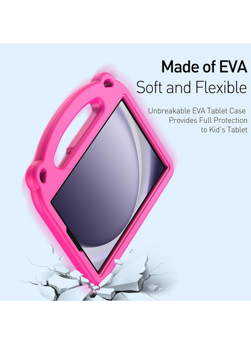 Generic - Samsung Galaxy Tab A9 Plus Case 11 inch 2023, Kids Boy Girl EVA Shockproof Cover Case for Galaxy A9+ Plus Tablet, with Stand Handle (Pink) - Image 1