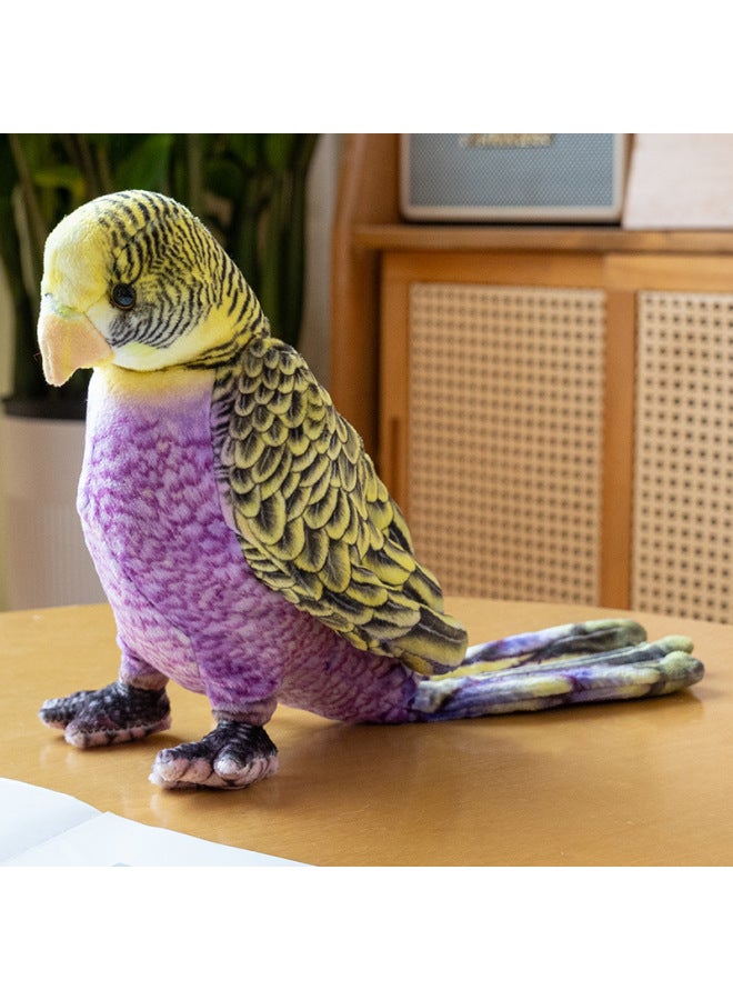 Simulation Macaw Doll Rio Adventure Parrot Doll Machine Bird Doll Plush Toys Wholesale-Color:Purple Buddy Parrot - Image 1