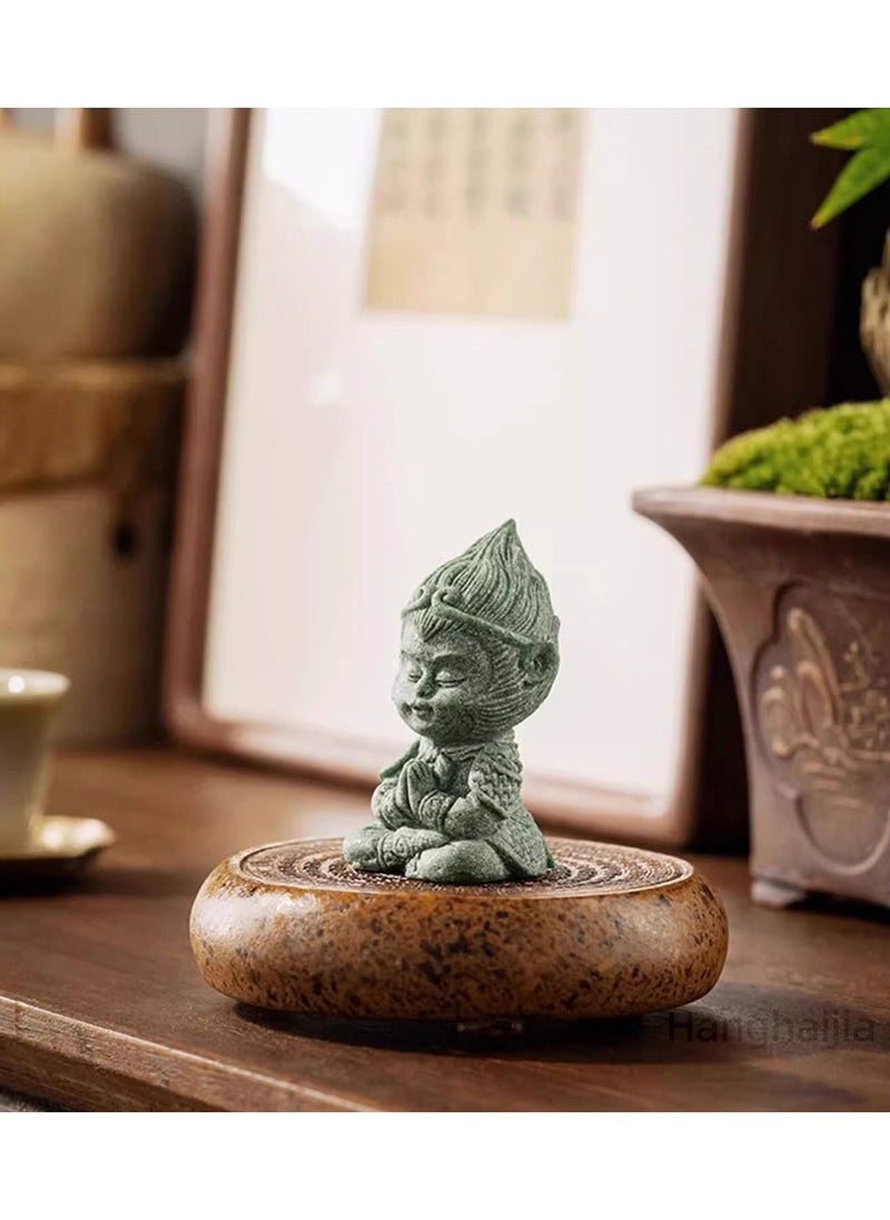 Hanghaijia 3D Relief Journey to The West Goku Monkey King Figure,Black Myth Wukong Collectible Sculpture Ornaments  - Image 2