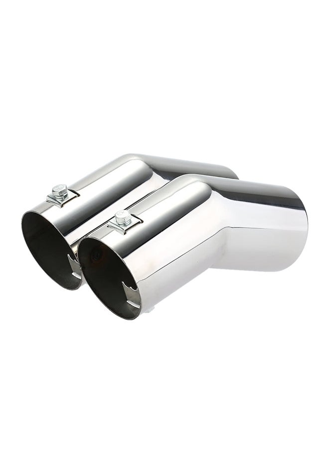 Generic Stainless Steel Dual Exhaust Pipes For VW Golf 4 Bora Jetta  - Image 4