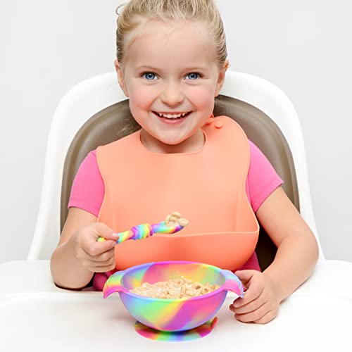 PrimaStella Silicone Chew Spoon Set for Babies and Toddlers - Safety Tested - BPA Free - Microwave, Dishwasher and Freezer Safe - Image 4